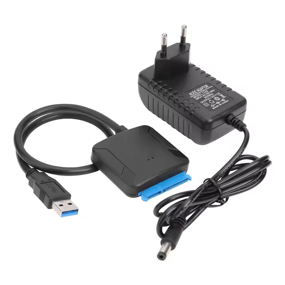 USB 3.0 To Sata 3 Adapter Converter Cable USB3.0 Hard Drive Converter Cable For Laptop Seagate WD 2.5 3.5 HDD SSD Cable Adapter