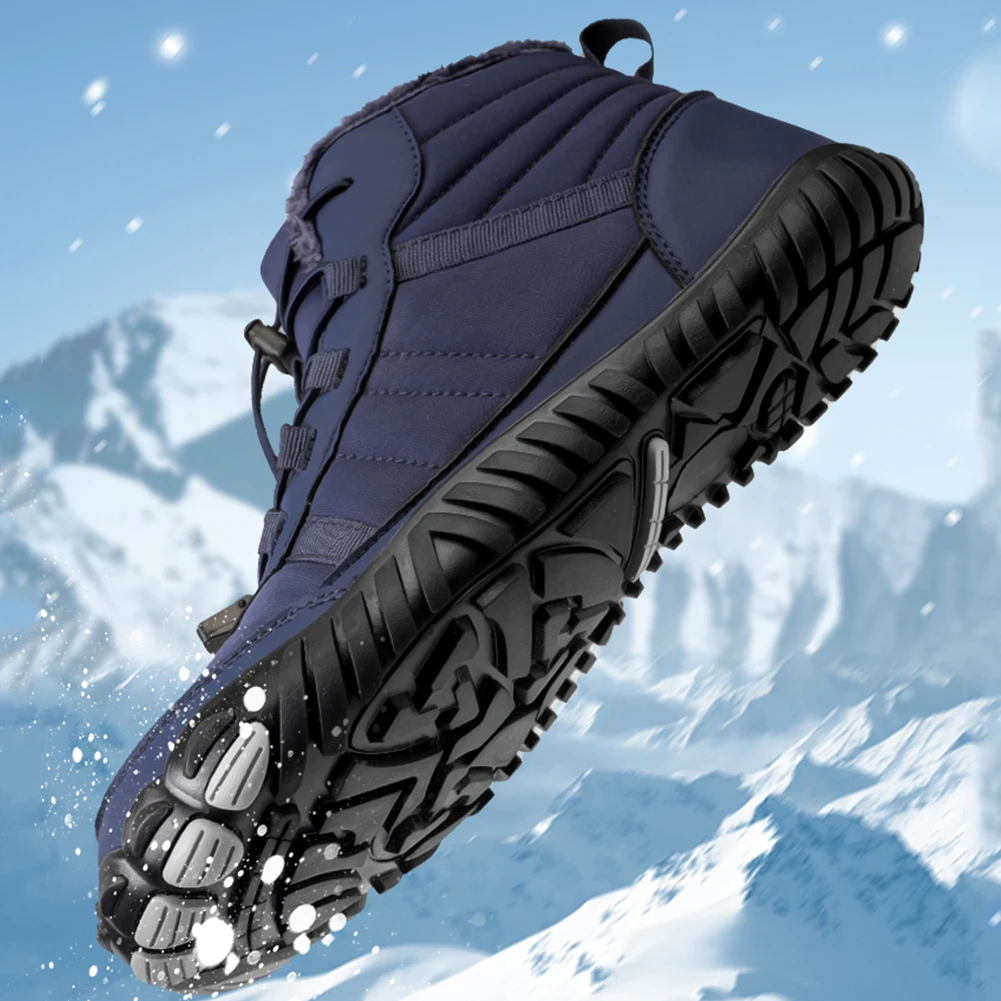 بيرفوت أحذية الثلوج عالية الجودة أحذية بيرفوت المضادة للانزلاق في الهواء الطلق حذاء ارتحال أحذية الثلوج الحرارية للمشي تسلق