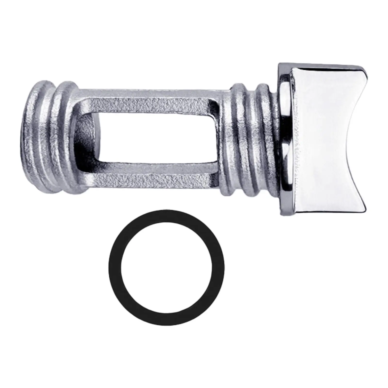 Universal Stainless Steel Boat Drain Plug with Rubber Gasket Fits 19mm Marine Kayak Canoe Yacht Raft Water Outlet view 3