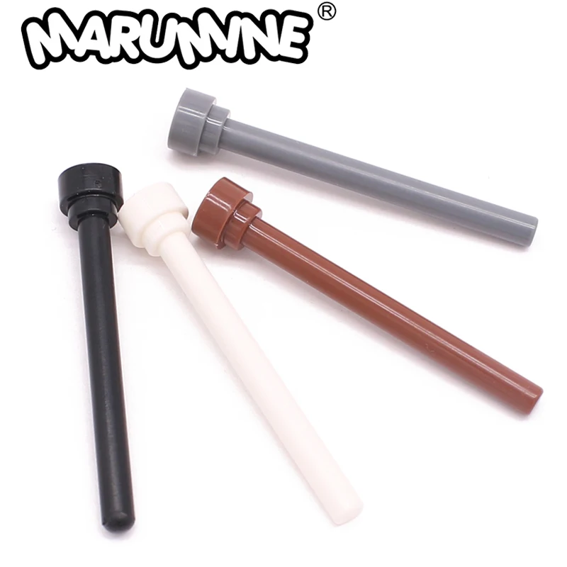 

Marumine 200PCS MOC Building Block Accessories 200PCS Antenna Stick Weapon 30064 3957 Compatible Street Bricks Assembly Parts