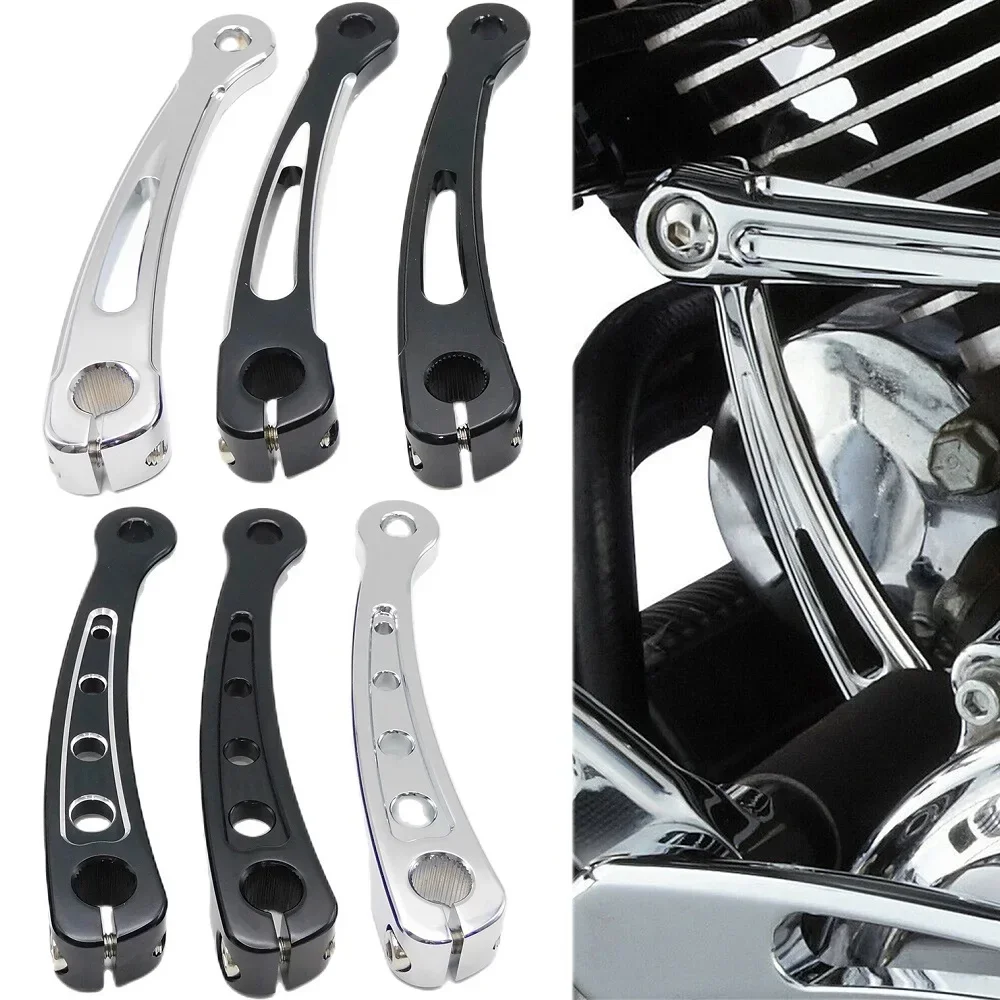 Motorcycle Inner Shifter Shaft Arm Linkage Rod Lever Bracket For Harley Touring Street Electra Tri Glide Road King Softail 86-up