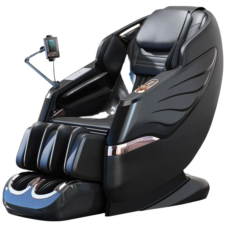 

Home office zero gravity acupressure massage chair 4D warm rear foot relaxation foldable armchair