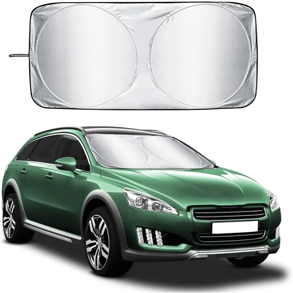 Car Sun Shade Front Windshield Sunshade Reflective UV Block Parasol Keep Vehicle Cool Fit Various Size car accessories