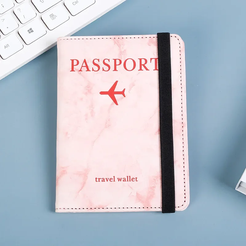 

Women Men Anti RFID Vintage Business Passport Cover Holder Multi-Function ID Bank Card PU Leather Wallet Case Travel Accessories