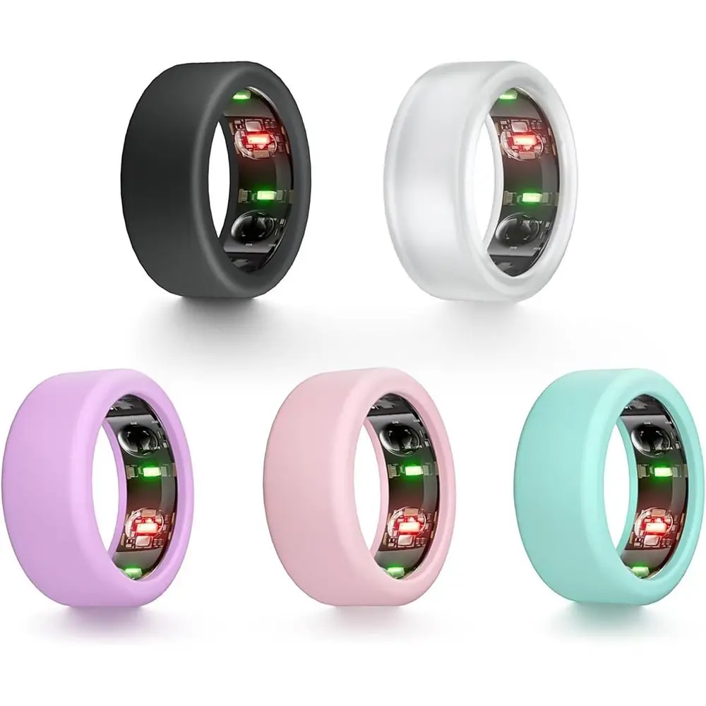 Custodia in silicone per organizer per gioielli per protezione per anelli Oura Copertura per anelli in silicone resistente per Oura Ring Gen 3