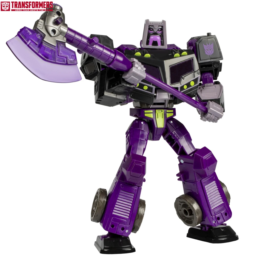 Transformers Legends United Voyager Class Universo Animado Decepticon Automaster Figura de Ação de Conversão de 7 Polegadas