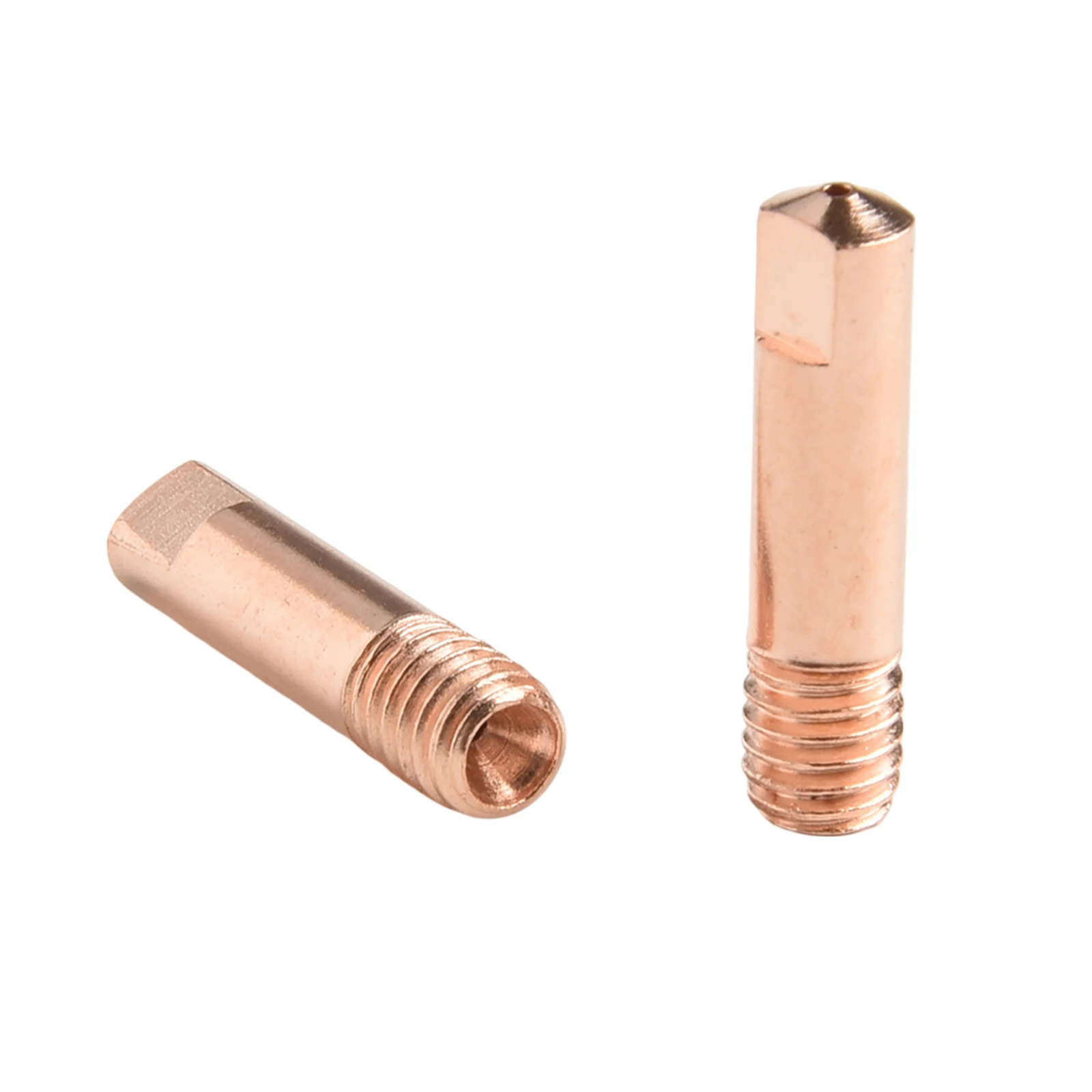 

Flux Core Tips Gasless Nozzle Tips Heating Efficiency Copper And Brass Material Extended Service Life For 14AK Torch