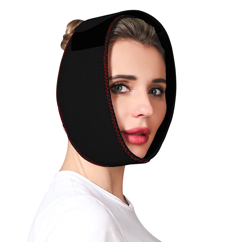 Electric Heating Pad with 3 Heat and Time Settings for Face Jaw Chin Wisdom Face Heating Wrap for TMJ Jaw Relief