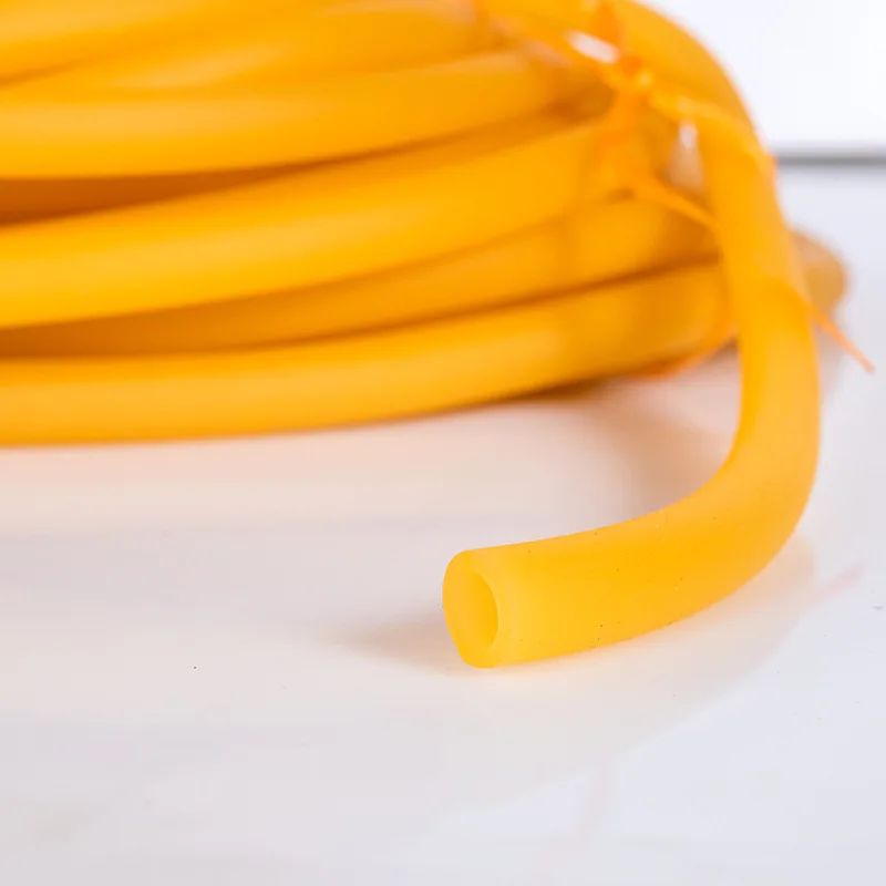 1M ความยืดหยุ่นสูง Latex Tube ยางรัด Pulse เข็มขัด Slingshot เชือกอเนกประสงค์ Latex สำหรับ Slingshot
