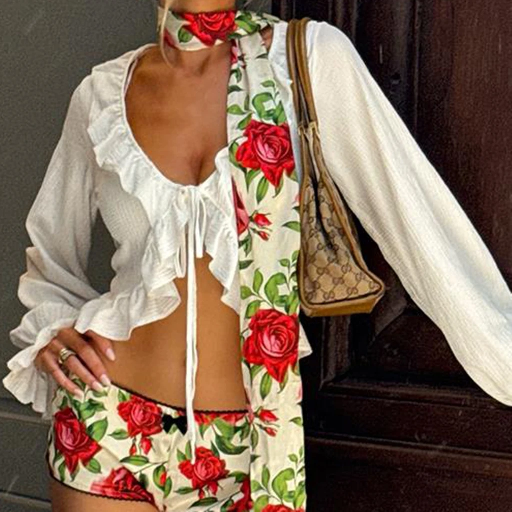 Mini abito halter patchwork da donna caldo Abito sottile con perline con catena ritagliata aperta sul retro Abito con volant per viaggi in club di feste in spiaggia