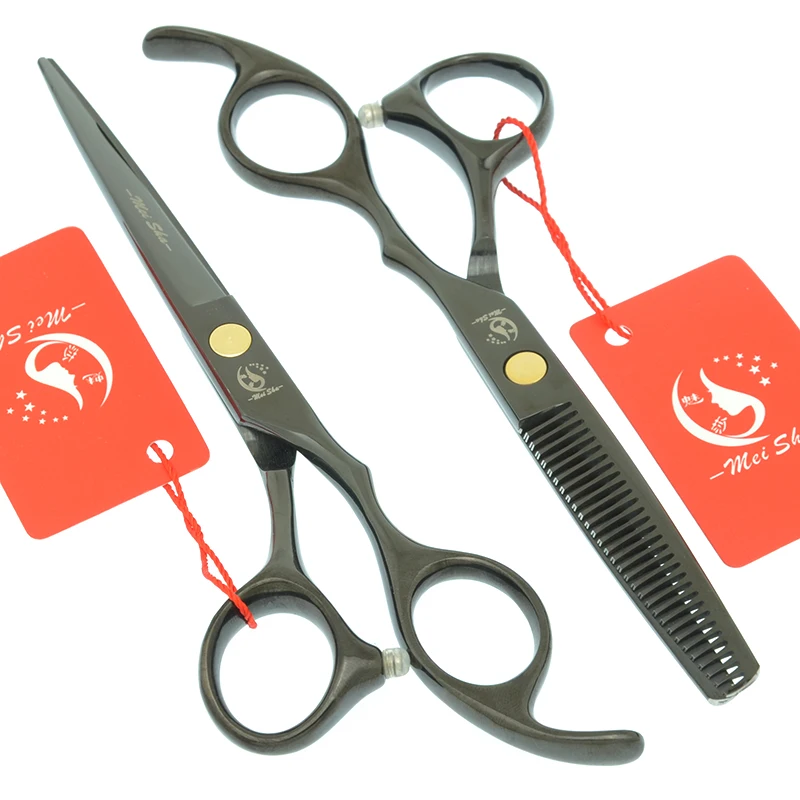 

Meisha 5.5/6 inch Black Professional Hairdressing Scissors Hair Cutting Scissor Barber Thinning Shears Hair Salon Tool A0034A