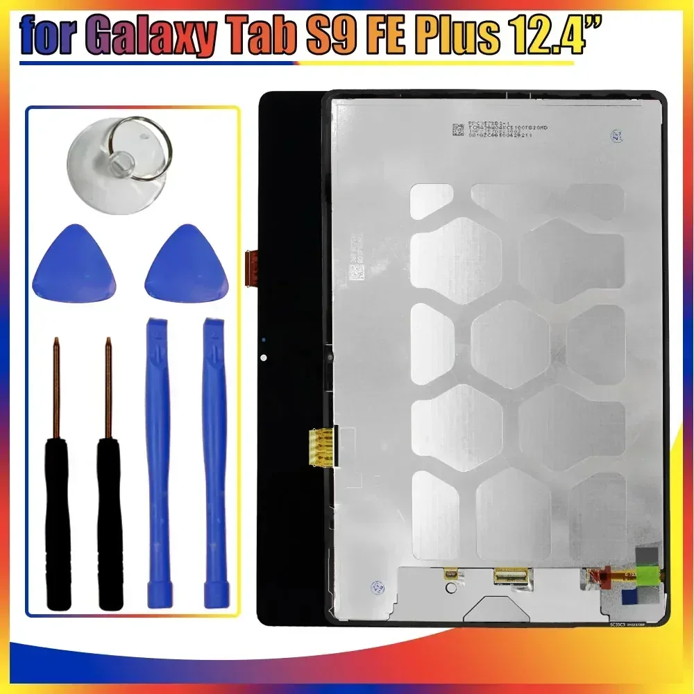 

12.4'' LCD for Samsung Galaxy Tab S9 FE Plus X616B LCD Display Touch Screen Digitizer Replacement for Samsung Tab S9 FE Plus