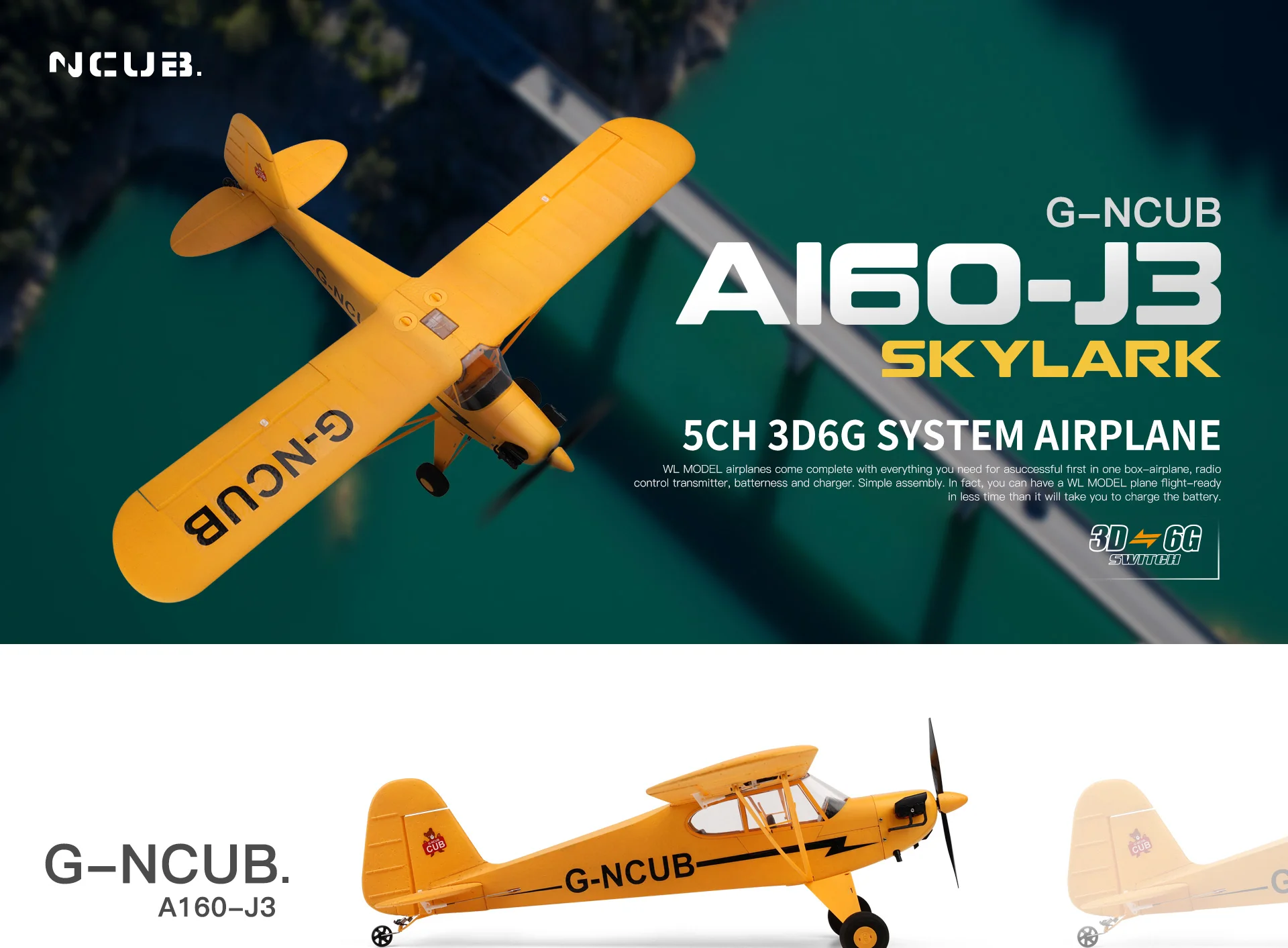 Qidi560 Moore M7 Offroad RC-Flugzeug 4CH Bürstenloser Ferngesteuerter Flieger Starrflügel-Flugzeugmodell EPP-Schaum Spielzeug – Detail 24