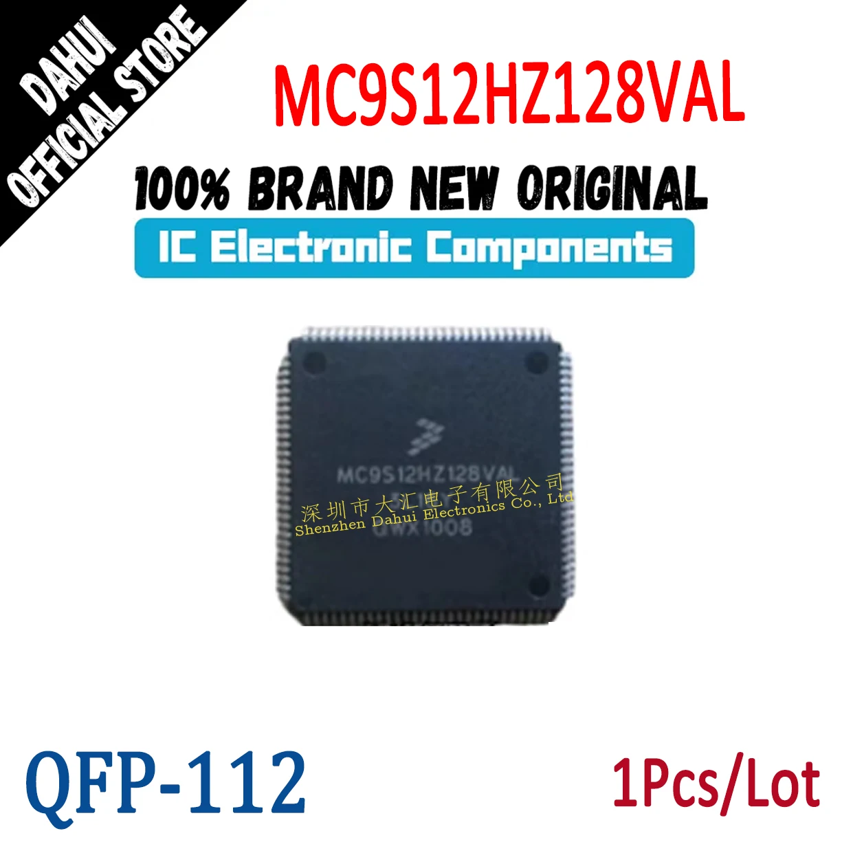 

MC9S12HZ128VAL 3L16Y QFP-112 chip IC New original
