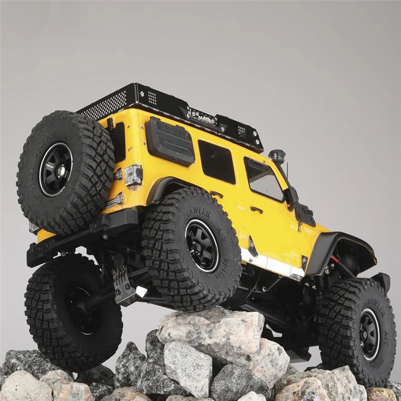 A52T 4Pcs 55Mm 1.0 In Super Soft Rubber Wheel Tire Tyre For 1/18 1/24 RC Crawler Car Axial SCX24 AX24 Traxxas TRX4M FMS FCX24