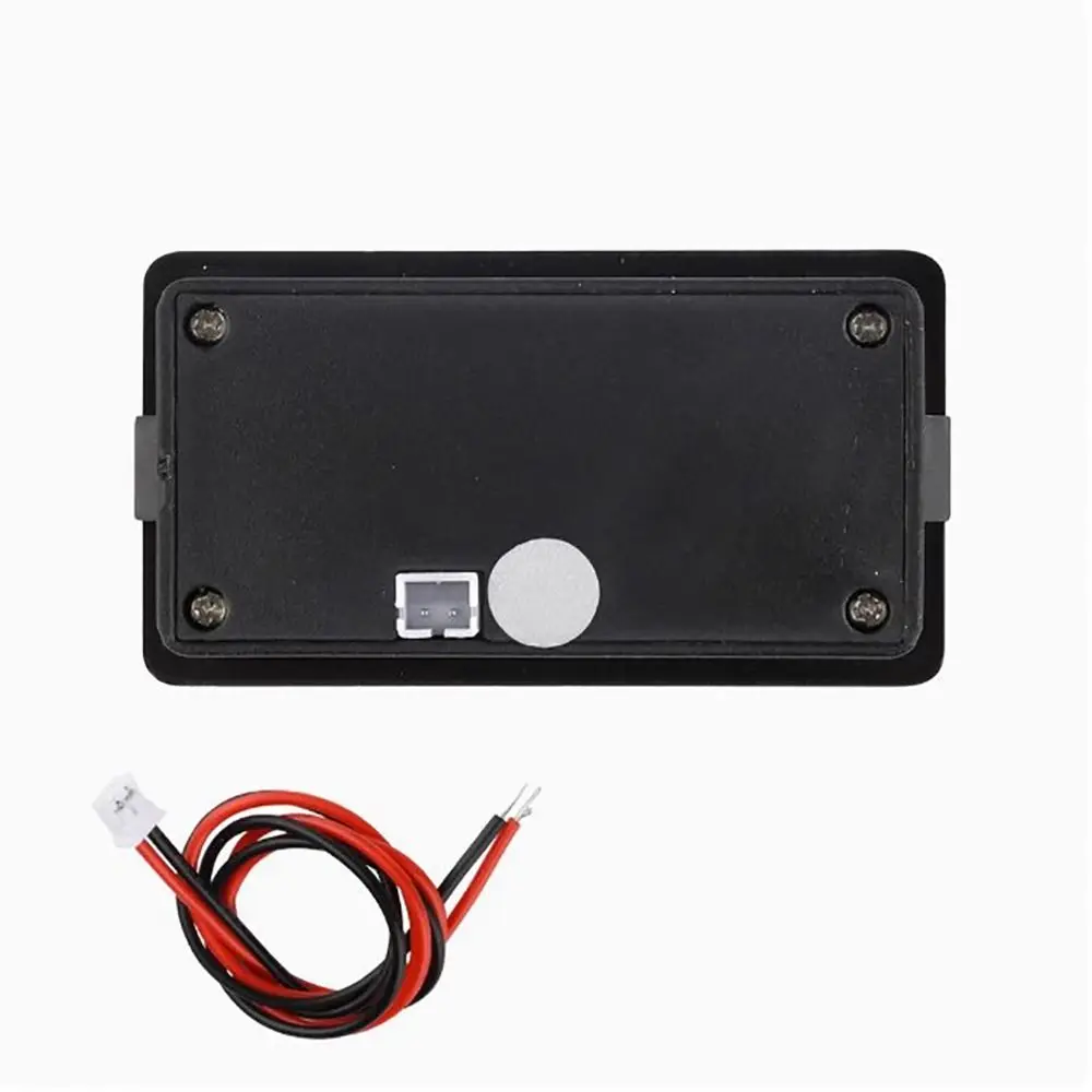 알람 배터리 게이지 전면 설정 및 온/오프 버튼 포함 1개 DC 12V 24V 36V 48V 60V 72V 배터리 용량 표시기