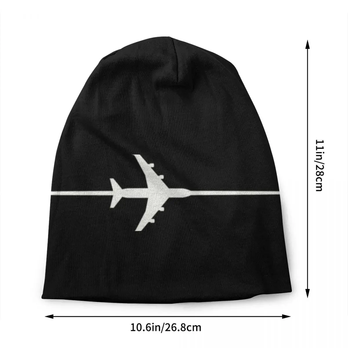 Aviation Plane Crossing Beanie Cap Unisex Winter Warm Bonnet Homme Knitting Hats Outdoor Airplane Aviator Pilot Beanies Caps