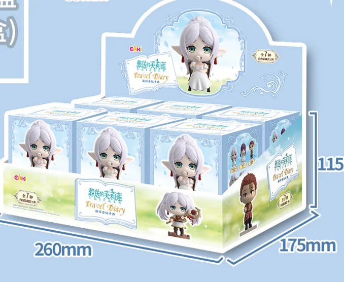 EAKI Frieren Beyond Journey‘s End Travel Diary Series Figure Blind Box PVC Mini Anime Action Figure Collectible Model Toy Gift image 3