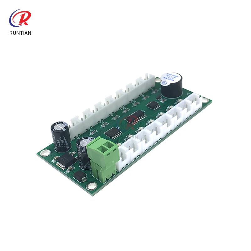 8-way Automatic Alarm Panel for 500ml 1L 2L 3L 5L 10L Ink Cartridge Ink missing alarm board for Ink supply system