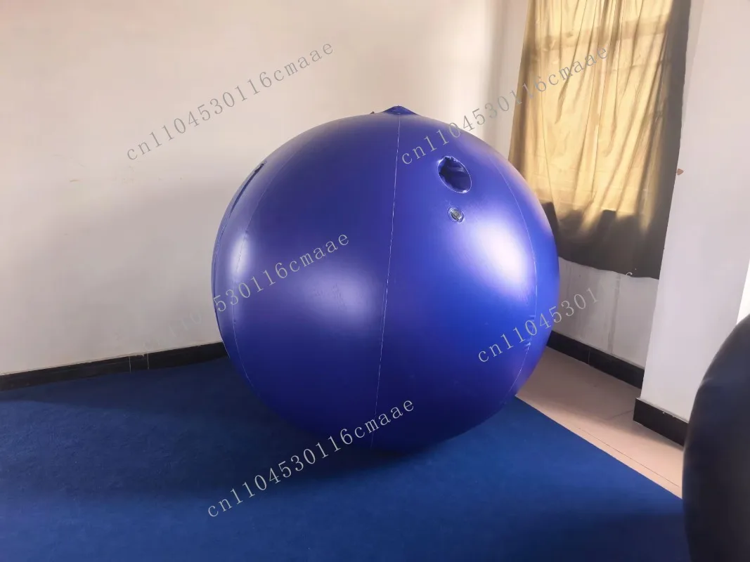 2026 latest 1.55m dark blue inflatable blueberry ball set, suitable for adult party clothing