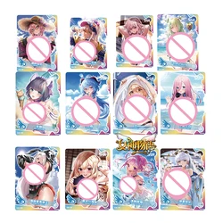 Dea Story girl party serie SSR Lumine Kitagawa Marin anime figure bronzing game collection flash card regali per bambini giocattoli