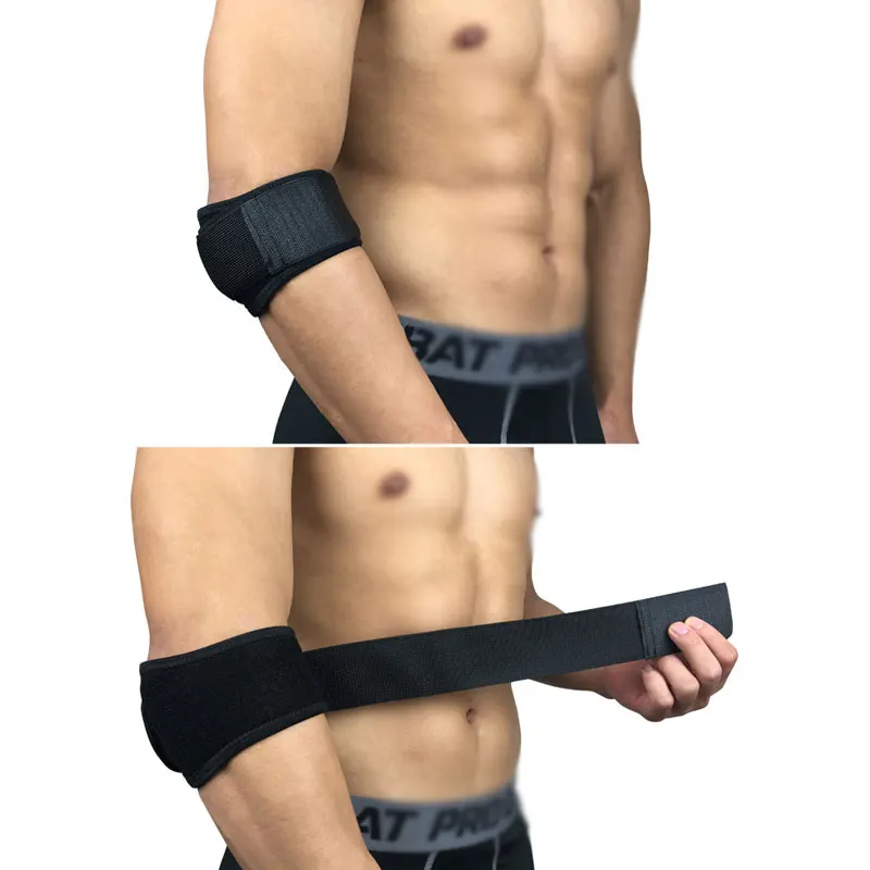 1Pcs Adjustable Tennis Elbow Support Brace Guard Pads Golfer's Strap Elbow Lateral Pain Syndrome Epicondylitis Brace