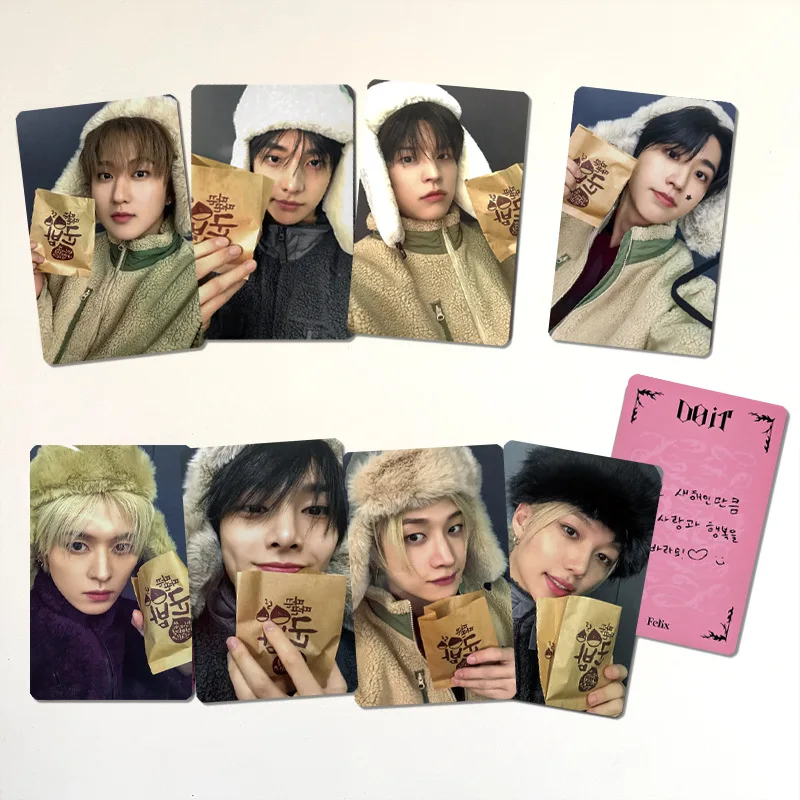 

НОВИНКА 2026: Альбом KPOP Stray Kids DO IT, карточка для автографа фанатов, специальная коллекционная карточка Tokuten, периферийный товар DOMINATE SKZOO