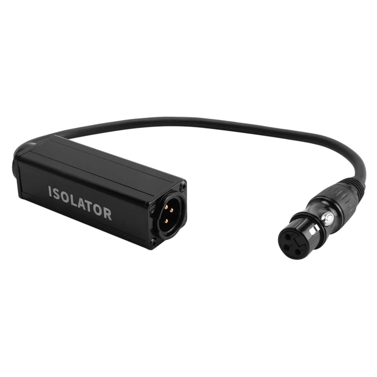 Isolatore per cavo Audio XLR elimina il rumore isolatore Audio ad anello di terra il suono corrente Anti-interferenza elimina il rumore