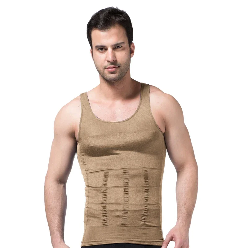 Men Slimming Underwear Body Shaper Waist Cincher Corset Men Shaper Vest Body Slimming Tummy Belly Waist Slim Body Shapewear