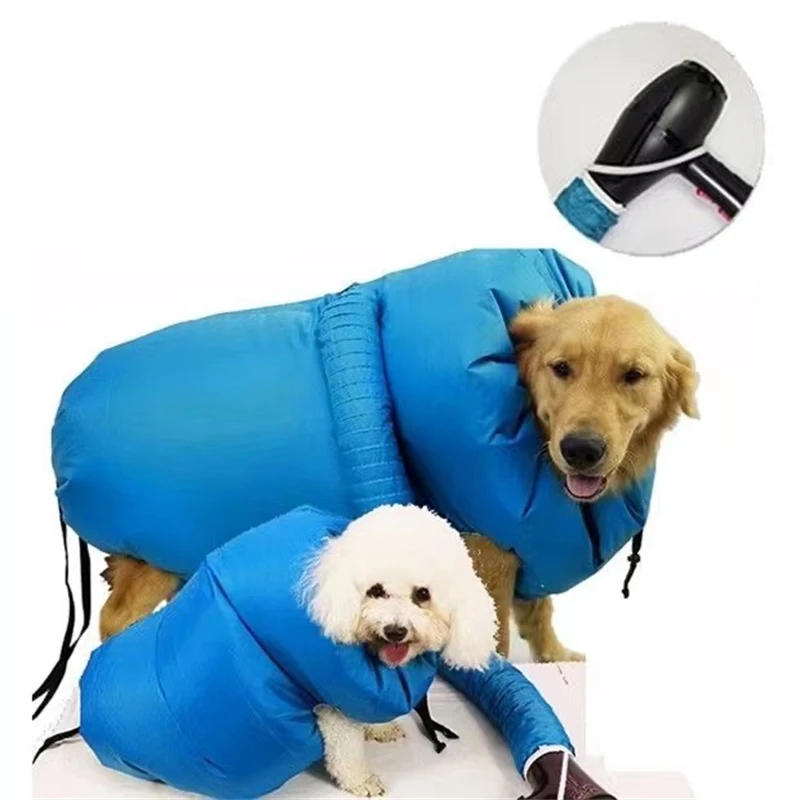 Portable S M L XL Pet Drying Bag Folding Dog Hair Dryer Blow Bag Pet Grooming Dry Bag Dog Blowing Cat Bathing Hair Drying Clothe