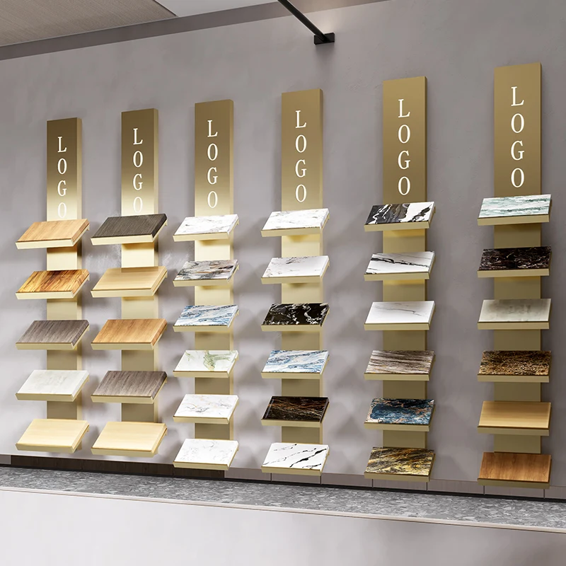 Swatch display stand Whole house custom color block stand Tile display stand Stone marble sample Cabinet door