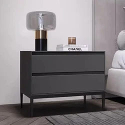 Cabeceira moderna Nightstand para quarto, Madeira minimalista, Nightstands de luxo, Home Table, Mobília do hotel