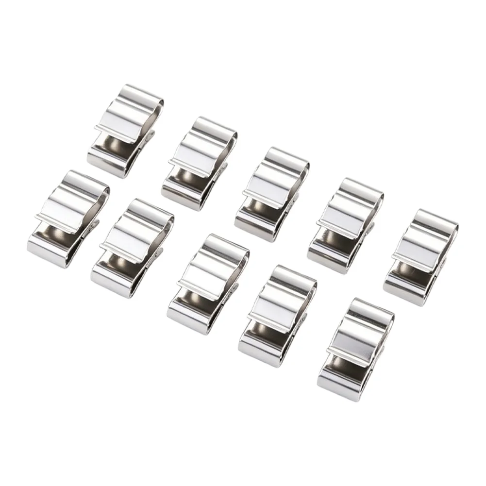 304 Stainless Steel Drainage Hooks 100pcs Cable Clamps for Photovoltaic Installations and Outdoor Applications