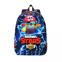 Brawled Video Games Backpack Elementary High College School Student Video Shooter Game Bookbag Teens Daypack Lightweight