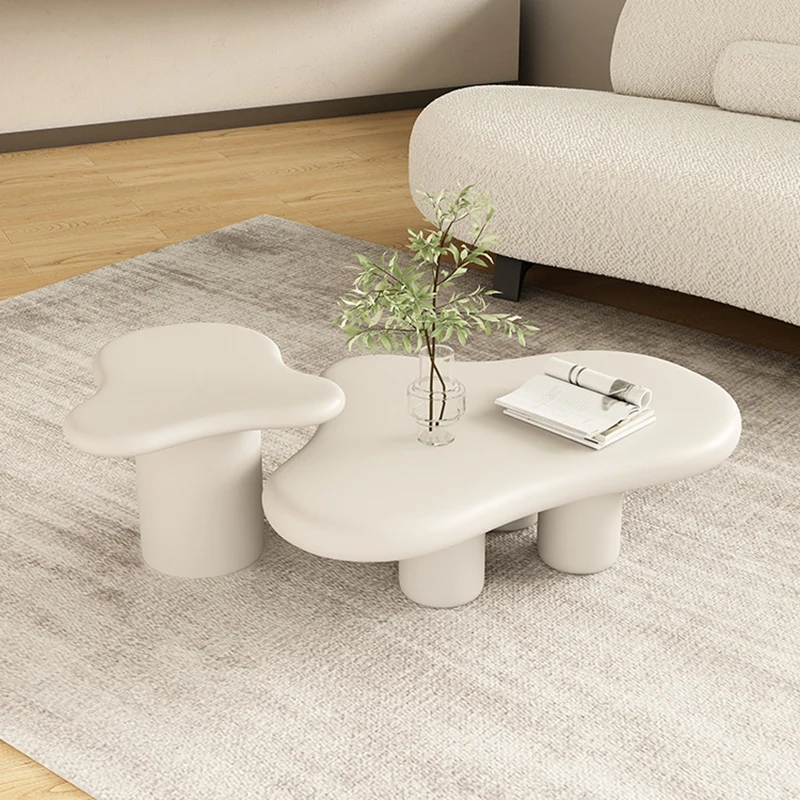 

Nordic Cream Style Coffee Table Modern Minimalist Irregular Living Room Tables Creative Design Home Furniture Escritorios FYCT