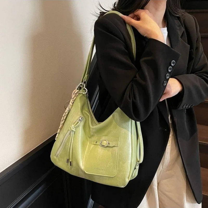 

Регулируемая сумка для повседневного использования в кампусном стиле с принтом, роскошная сумка JK для поездок на работу, сумка, подходящая для бега кофе