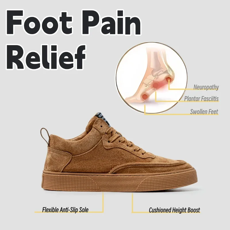 

Fipatbu Men's Casual Sports Flat Shoes Breathable Versatile Light Design Outdoor Fashion Comfortable Personality Board Shoes