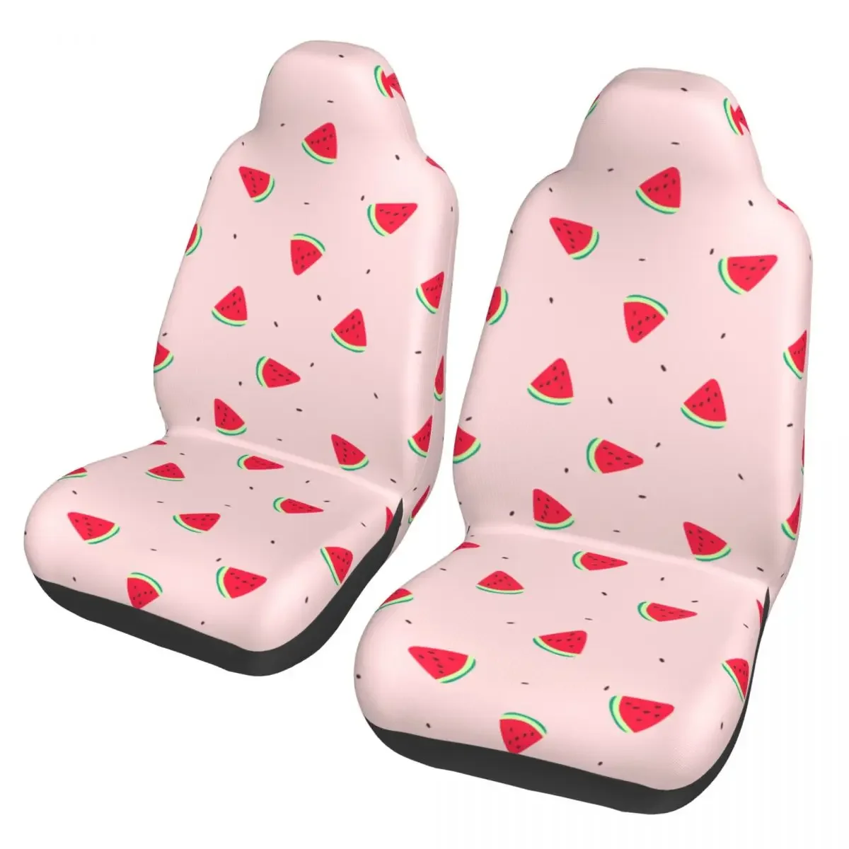 Cute Summer Fruits Watermelon Universal Car Seat Cover Four Seasons Suitable For All Kinds Models Seat Covers Seat Protector