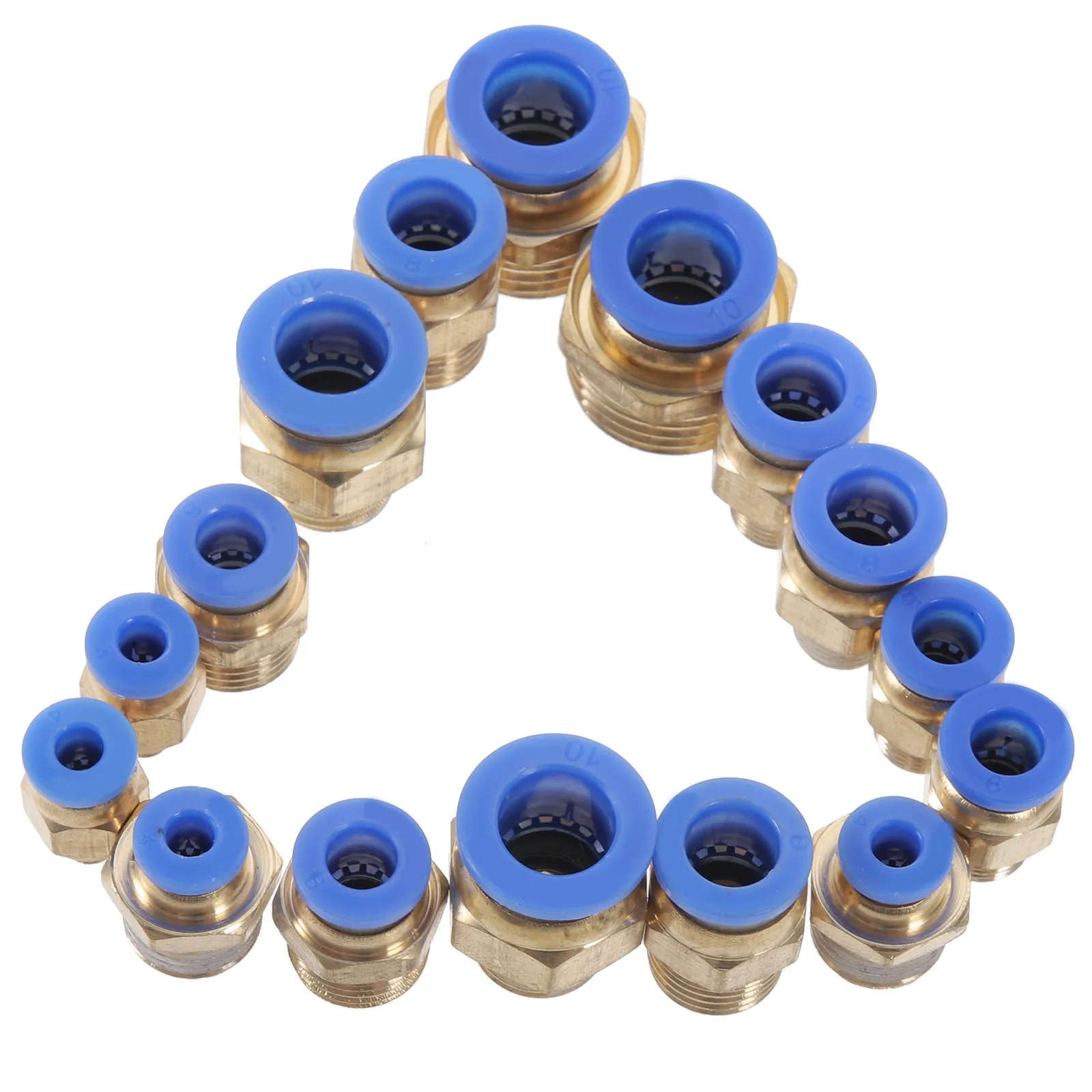 1Set Professional Air Hose Fitting Straight Coupling Quick Connect for Air Compressor Accessories Hose Crimp Cinch