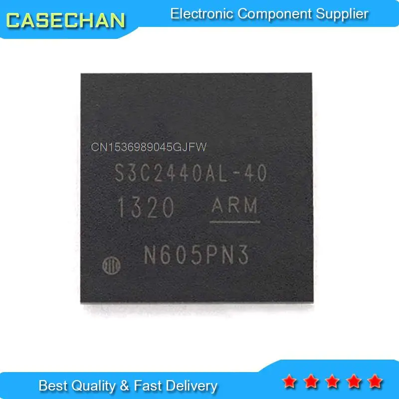 100PCS S3C2440AL-40 BGA289 S3C2440A40-YQ80 BGA S3C2440AL S3C2440A40 40 YQ80 S3C2440 New original In Stock IC chip