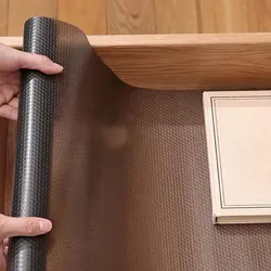 1 pcs Table Pad Paper Cabinet Mat Oil-proof Liners Cabinet Drawer Mats Kitchen Non Slip Waterproof Closet Placemat