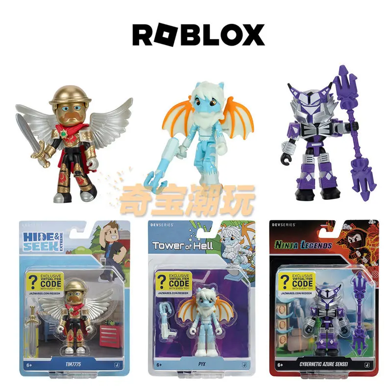 

Оригинальная коллекционная фигурка-модель Roblox Ninja Legends, игрушка-кукла, подарок на день рождения для мальчиков