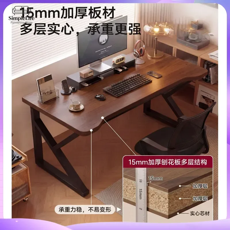 Ergonomic Computer Desk for Home Office Bedroom Gaming Setup Adjustable Height L-Shaped Desk with Cable Management Writing