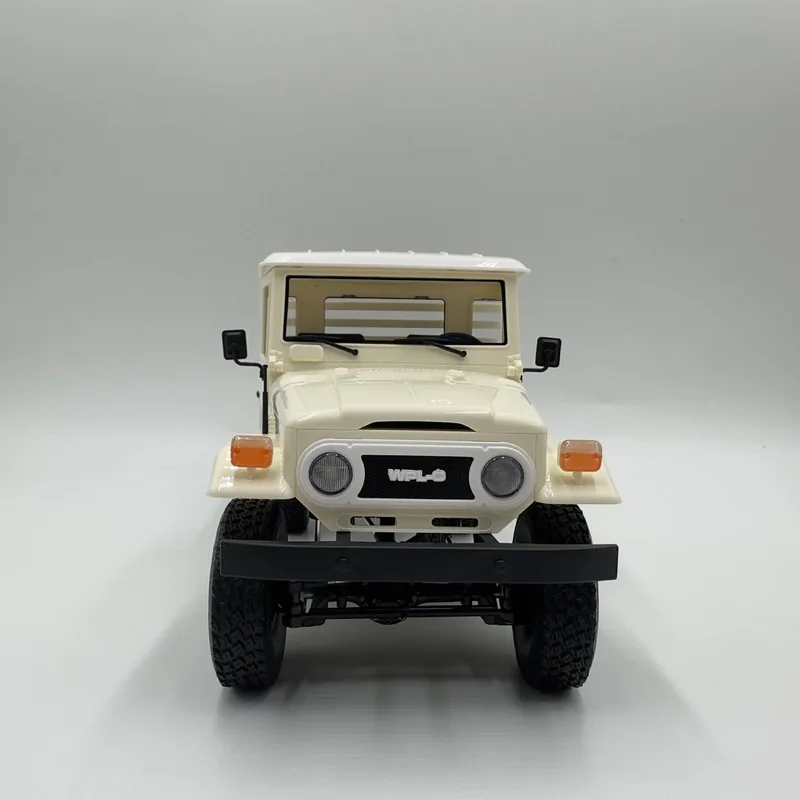 Wpl C-44 escala completa 2.4g carro de controle remoto 4wd rtr deserto caminhão escalada fora da estrada veículo simulação modelo brinquedo menino festival gif