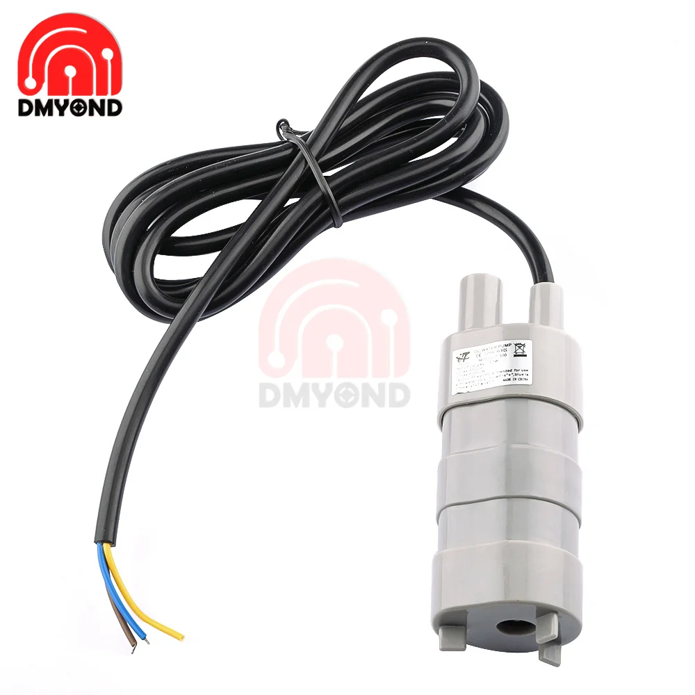 JT-500 12V 24V DC Submersible Water Pump Micro Motor Water Pump 5 Meters 10L/M High Pressure Water Pump For Fish Tanks Aquarium