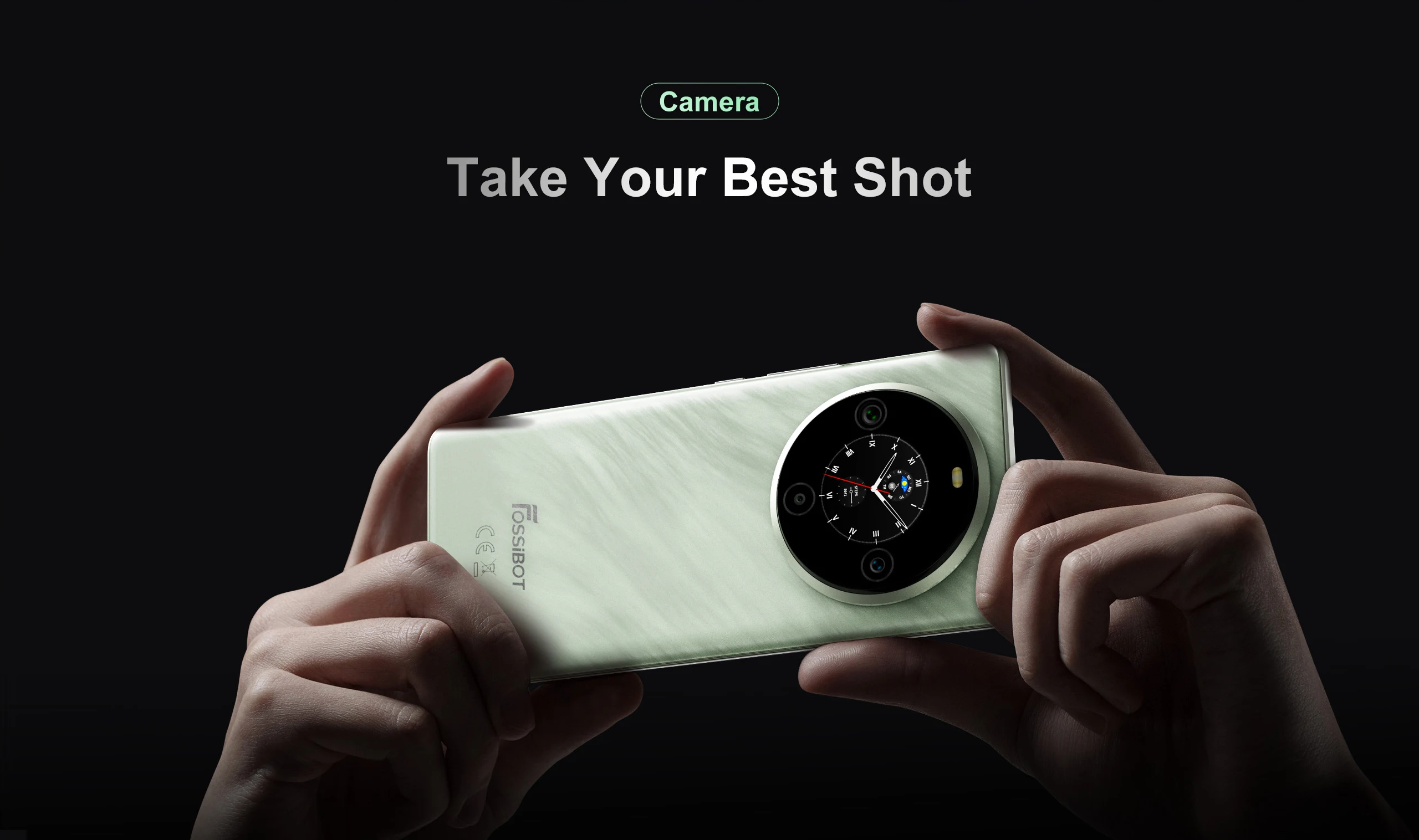 FOSSiBOT S3 PRO Smartphone 6.67" AMOLED Display Android 14 Up to 20+128GB Mobile 8+64MP CAM NFC Cell Phone