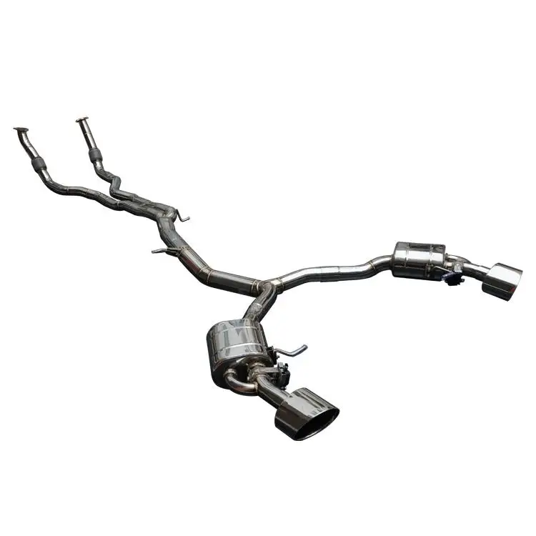 

Factory Catback Exhaust With Stainless Steel Front Pipe for Audi RS4/RS5 B9/B9.5 2.9T 2017-2023 Valve Exhaust Car Muffler