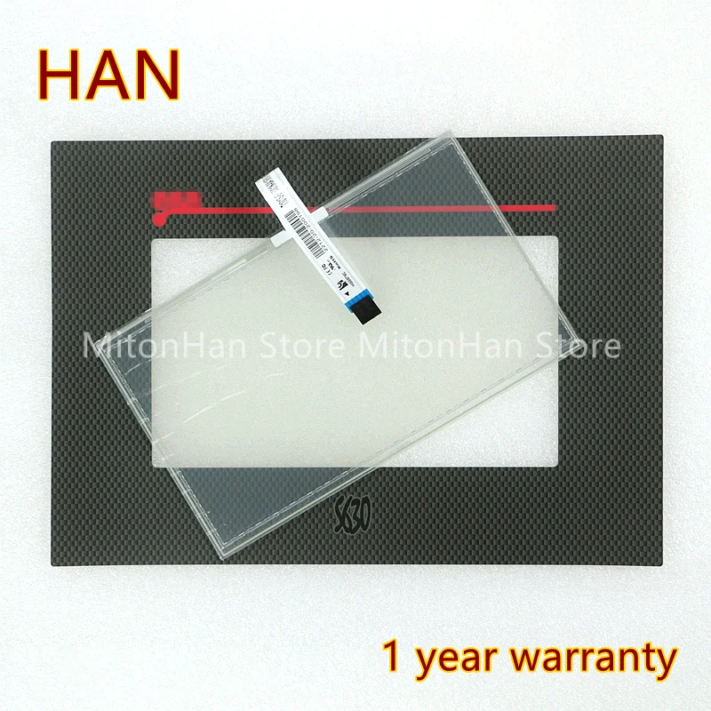 New For ESA S630 HMI CNC S 630 X PPG 4A 32/32 I/O EDEN 571-C 101-5RB001 PLC Touch Panel Screen Digitizer Protective Film Overlay