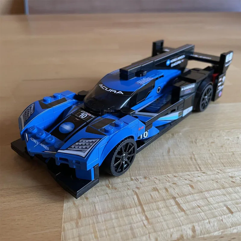 MOC-208384 Nieuw klassiek ARX-06 GTP sportracewagen bouwsteenmodel, 322 stuks, verjaardagsbouwspeelgoed voor jongens en kinderen