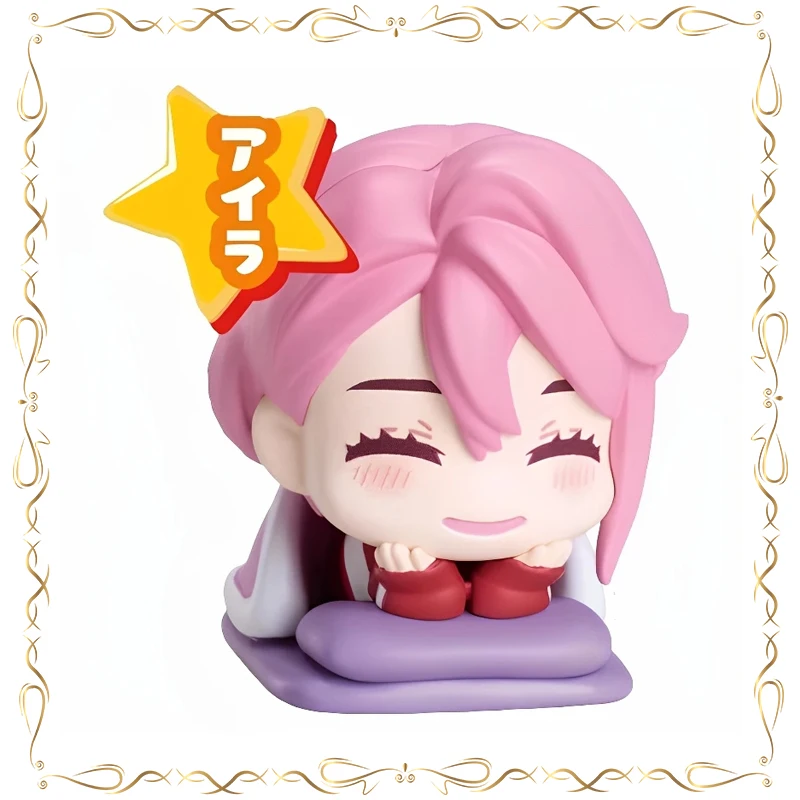 

DAN DA DAN Ayase Momo Takakura Ken Gashapon Q-version Get Up, Get Up Sleep Doll Ornament Collection Action Figure Model Toys